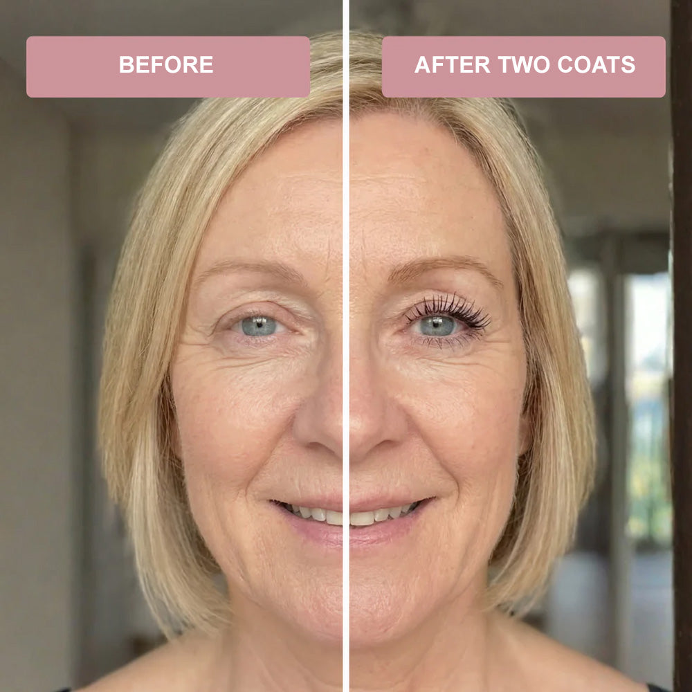 Rrnvy® Waterproof Fibre Mascara💧  – Volume & Length without Clumping for Dramatic Moments